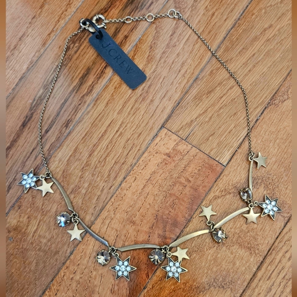 J Crew Star Necklace